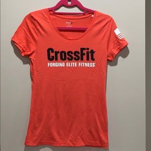 Reebok CrossFit shirt. Dark orange.